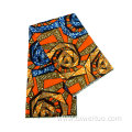 100% african polyester printed fabrics